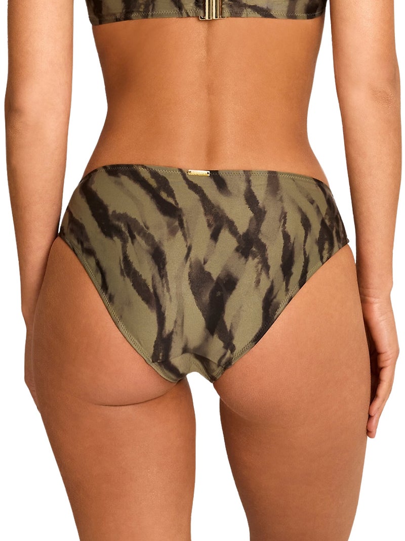 Bas maillot slip de bain SAVAGE Kaki - Kiabi