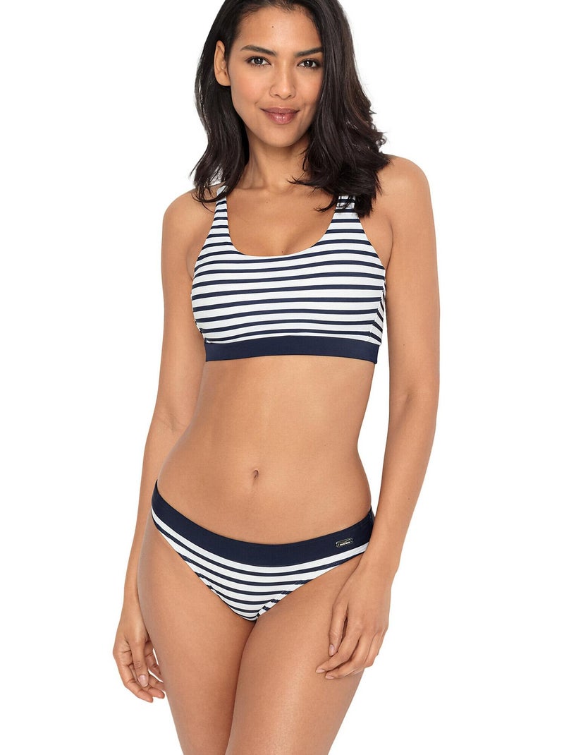 Bas maillot slip de bain Summer Bleu marine - Kiabi