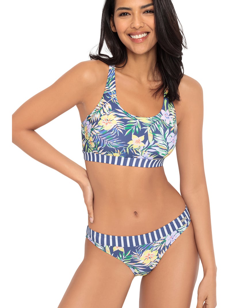 Bas maillot slip de bain Summer Bleu marine - Kiabi