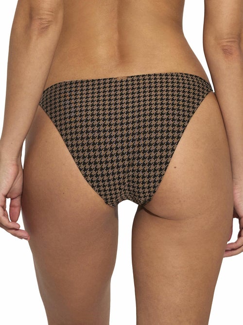 Bas maillot slip de bain taille basse à nouettes Corfu - Kiabi