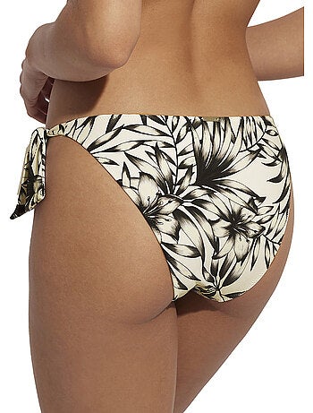 Bas maillot slip de bain taille basse à nouettes Honolulu