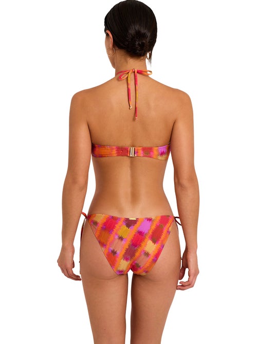 Bas maillot slip de bain taille basse à nouettes MAGMA - Kiabi