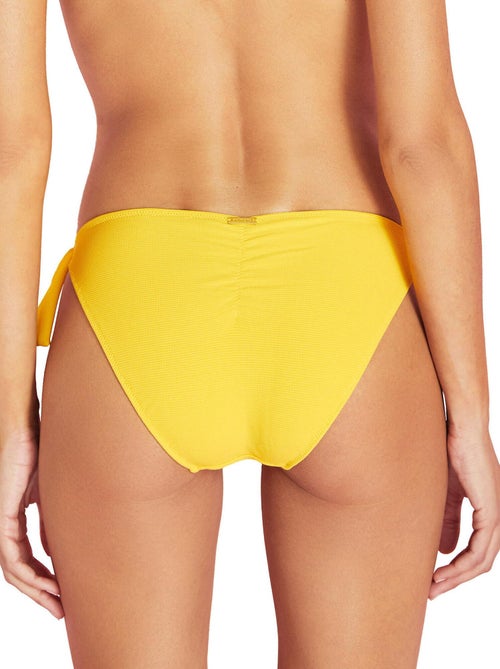 Bas maillot slip de bain taille basse à nouettes Miami - Kiabi