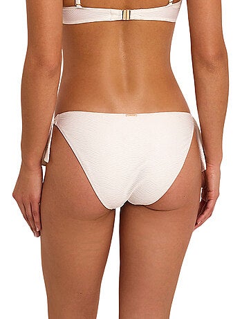 Bas maillot slip de bain taille basse à nouettes NAUTILUS