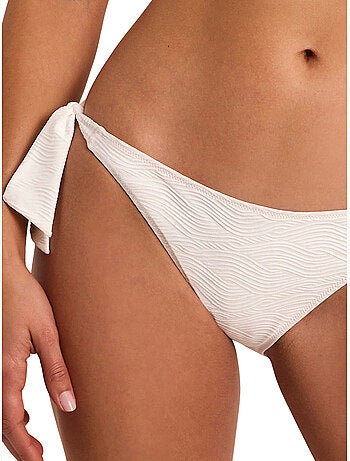 Bas maillot slip de bain taille basse à nouettes NAUTILUS