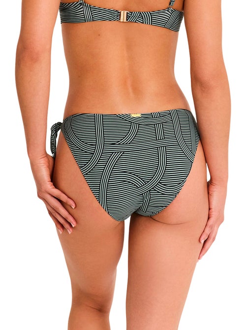 Bas maillot slip de bain taille basse à nouettes REVERIE - Kiabi