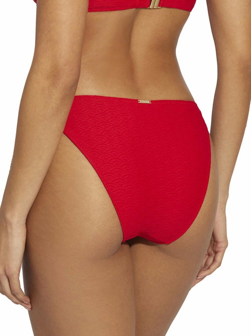 Bas maillot slip de bain taille basse à nouettes Sicilia - Kiabi