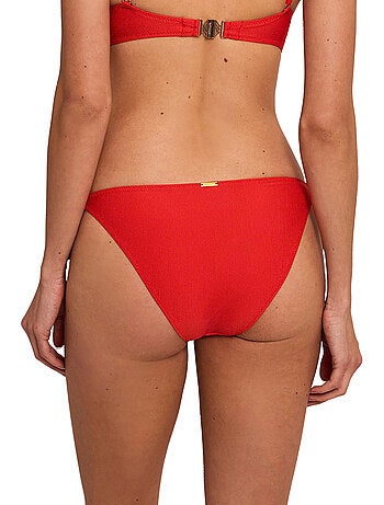 Bas maillot slip de bain taille basse à nouettes SOLSTICE