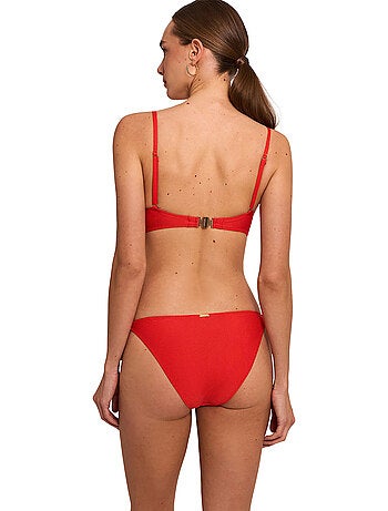 Bas maillot slip de bain taille basse à nouettes SOLSTICE