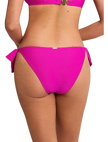 Bas maillot slip de bain taille basse à nouettes SOLSTICE