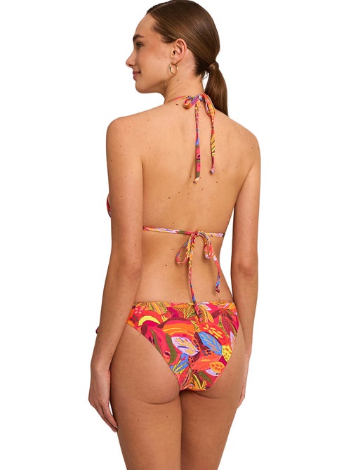 Bas maillot slip de bain taille basse à nouettes SUNSET - Kiabi