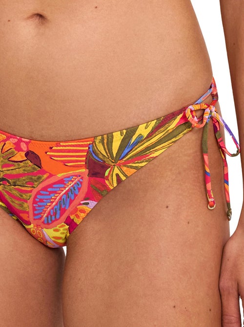 Bas maillot slip de bain taille basse à nouettes SUNSET - Kiabi