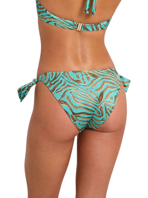 Bas maillot slip de bain taille basse à nouettes UTOPIA - Kiabi