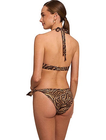 Bas maillot slip de bain taille basse à nouettes UTOPIA