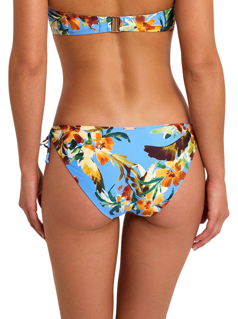Bas maillot slip de bain taille basse TROPICO Bleu - Kiabi