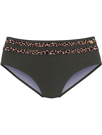 Bas maillot slip de bain taille haute Adelin