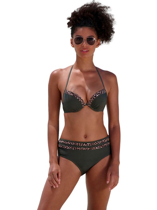 Bas maillot slip de bain taille haute Adelin - Kiabi
