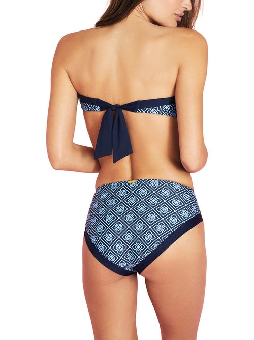 Bas maillot slip de bain taille haute Bali - Kiabi