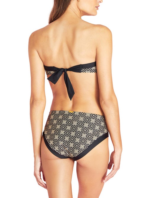 Bas maillot slip de bain taille haute Bali - Kiabi