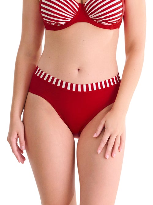 Bas maillot slip de bain taille haute BONDI BEACH - Kiabi