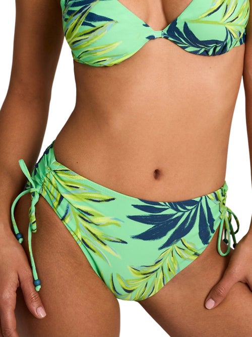 Bas maillot slip de bain taille haute CALYPSO - Kiabi