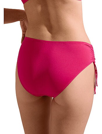 Bas maillot slip de bain taille haute côtés réglables Las Vegas