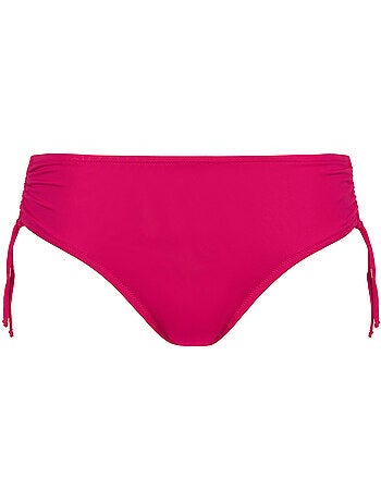 Bas maillot slip de bain taille haute côtés réglables Las Vegas