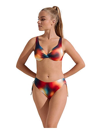 Bas maillot slip de bain taille haute côtés réglables Olympia