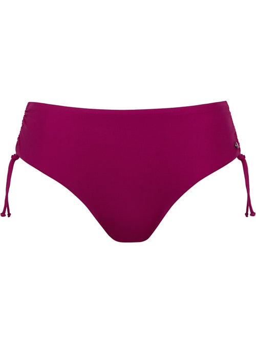 Bas maillot slip de bain taille haute côtés réglables Palma - Kiabi
