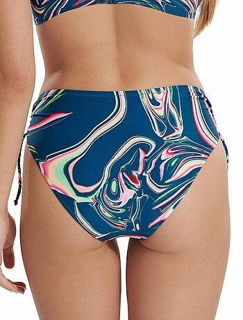 Bas maillot slip de bain taille haute côtés réglables Queensland