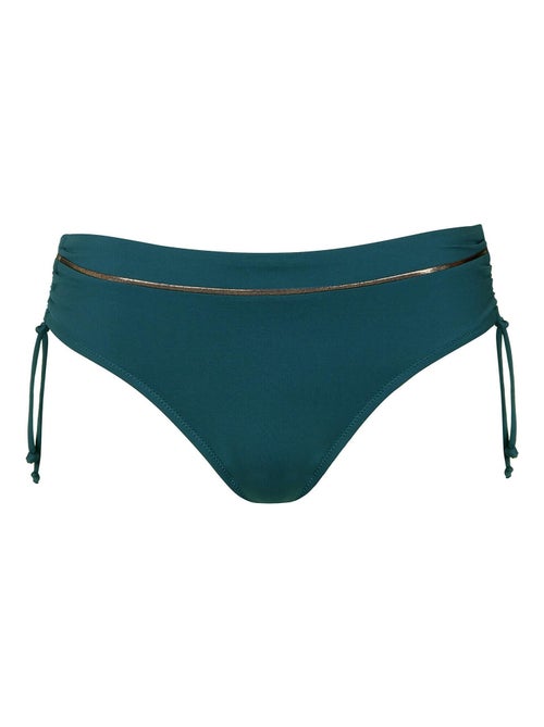 Bas maillot slip de bain taille haute côtés réglables Umbria - Kiabi