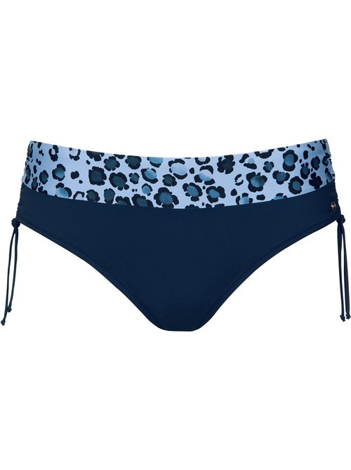 Bas maillot slip de bain taille haute côtés réglables Veracruz - Kiabi