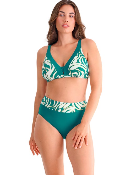 Bas maillot slip de bain taille haute GOLD COAST - Kiabi