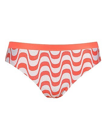 Bas maillot slip de bain taille haute Iceland