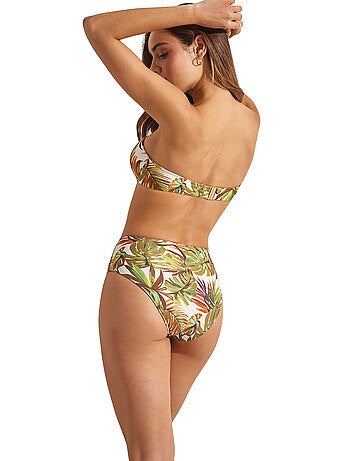Bas maillot slip de bain taille haute JADE