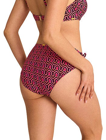 Bas maillot slip de bain taille haute KALEIDO