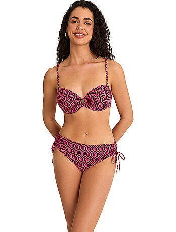 Bas maillot slip de bain taille haute KALEIDO