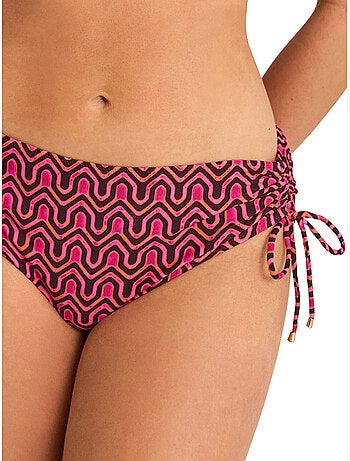 Bas maillot slip de bain taille haute KALEIDO