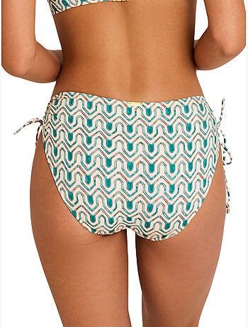 Bas maillot slip de bain taille haute KALEIDO