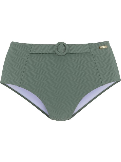 Bas maillot slip de bain taille haute Loretta - Kiabi