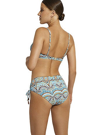 Bas maillot slip de bain taille haute Mai Thai