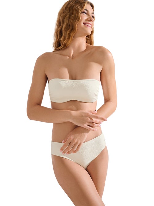 Bas maillot slip de bain taille haute MALAGA - Kiabi