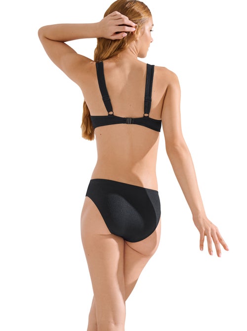 Bas maillot slip de bain taille haute MALAGA - Kiabi