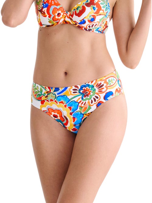 Bas maillot slip de bain taille haute MEXICO - Kiabi