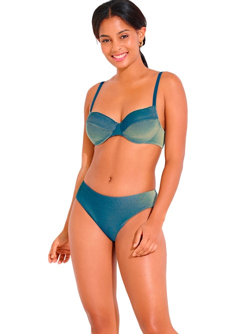 Bas maillot slip de bain taille haute NAIROBI - Kiabi