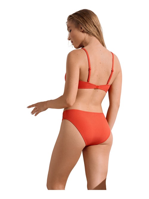 Bas maillot slip de bain taille haute Normandie - Kiabi