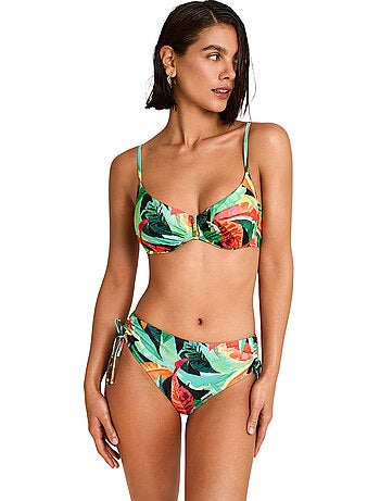 Bas maillot slip de bain taille haute OASIS