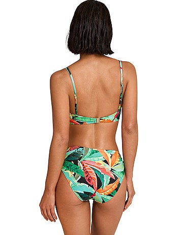 Bas maillot slip de bain taille haute OASIS