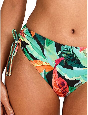 Bas maillot slip de bain taille haute OASIS