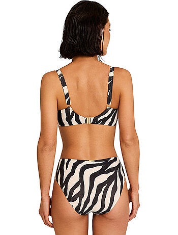 Bas maillot slip de bain taille haute OBERON